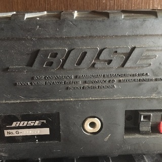 BOSEスピーカーの画像