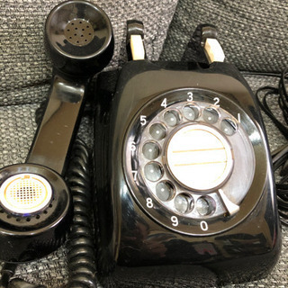 美品　黒電話600-A1の画像