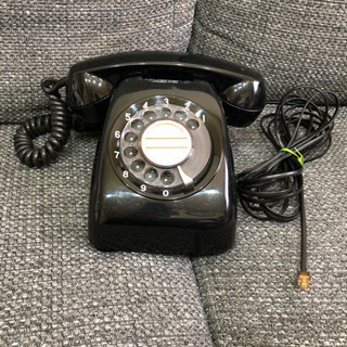 美品　黒電話600-A1の画像