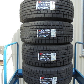 新品未使用 在庫品　ヨコハマ iceGUARD IG52C 215/50R17 4本(スタッドレス)