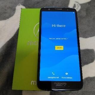【使用浅】Motorola moto g6 SIMフリースマホの画像