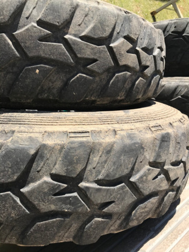 ジムニーのホイール付きタイヤ　　JA11