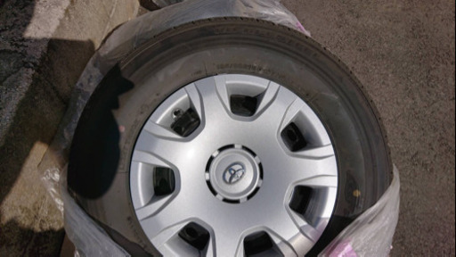 トヨタ ハイエース 純正 タイヤ 195/80R15 4本セット 中古 美品