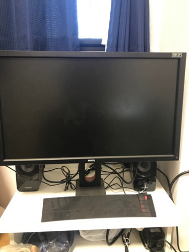 【値下げ】一流ブランドBenQ型番xl2420-bゲーミングモニター一式