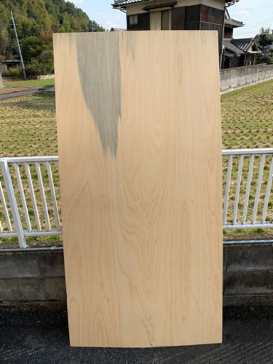 未使用と屋内養生1回使用 2.5mm薄ベニヤ