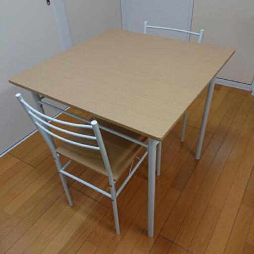 ダイニングテーブルセット(スチールパイプ製)
