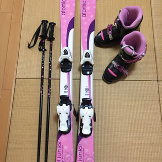 【商談中】atomic ジュニア 子供 スキーセット 110セン...
