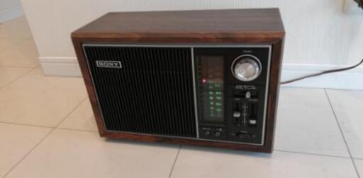 ソニー　ラジオTFM - 9501 レトロラジオ