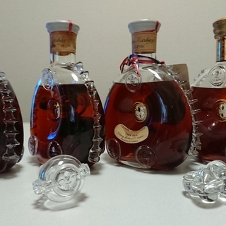 レミーマルタン ルイ13世 ベリーオールド 3本 ルイ13世金キャップ 計4本