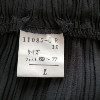 プリーツバンツ　黒　お値下げの画像