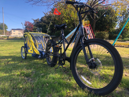 パパチャリ　88サイクル　サイクルトレーラー　