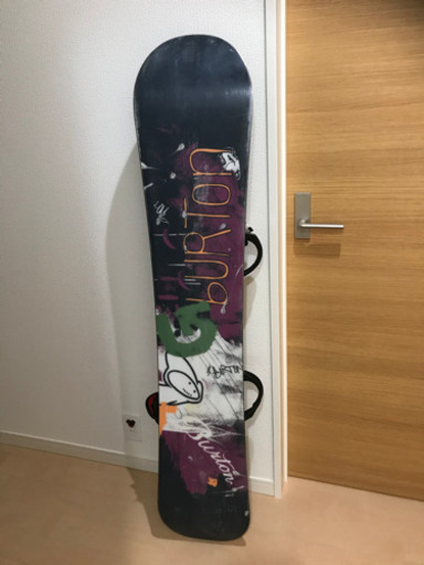 スノボ、Burton、バートン板、kissmarkバインディング付き