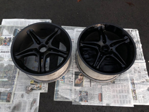 18インチ 9.5j40 ホイール 2本