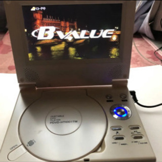 ポータブルDVDプレーヤー【ジャンク】