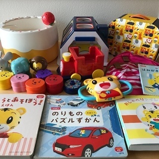 【再再値下げ！早い者勝！】【知育、英語再生可】子どもチャレンジぷち DVDとおもちゃセットの画像