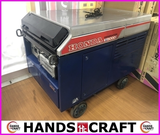 ホンダ　ET5000Z　発電機　200V　100V　防音型　水冷4サイクル　2気筒