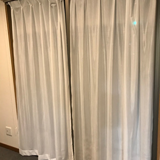 レースカーテン＆突っ張り棒 11/25迄の画像