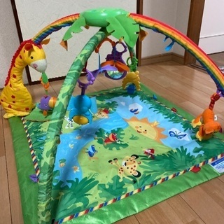 ベビージム　レインフォレスト　フィッシャープライス　デラックスジム