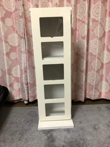 CDラック　80cm ホワイト①