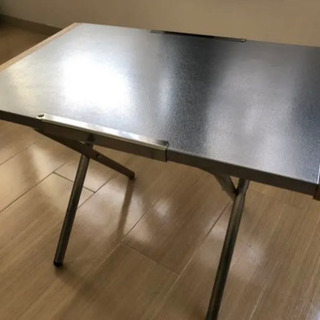 値下げ！ユニフレーム焚き火テーブル3台セット※引取