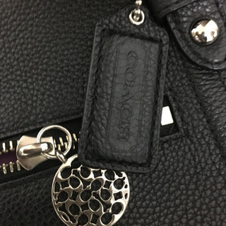 ＣＯＡＣＨ黒革バッグ本物値下げしました。の画像