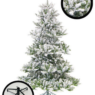 ※値引き※【新中古】　スノークリスマスツリー　210cm 昨年一...