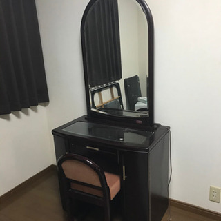 鏡台　椅子付き　ドレッサー