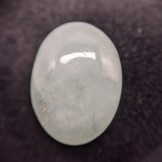 【鑑別付】天然 翡翠 13.483ct ミャンマー産 カボションカット ジェダイト ジェイド ルース 裸石 原石 ひすい ヒスイ ルースケース付 VI-1の画像