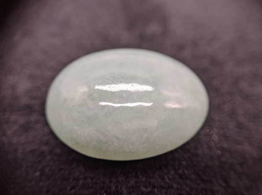 【鑑別付】天然 翡翠 13.483ct ミャンマー産 カボションカット ジェダイト ジェイド ルース 裸石 原石 ひすい ヒスイ ルースケース付 VI-1