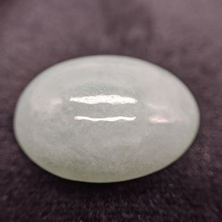 【鑑別付】天然 翡翠 13.483ct ミャンマー産 カボションカット ジェダイト ジェイド ルース 裸石 原石 ひすい ヒスイ ルースケース付 VI-1の画像