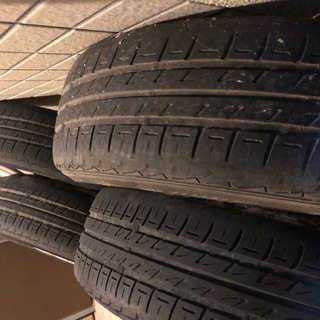 【無償】軽自動車用　アルミホイール（タイヤ付き）　　4本の画像