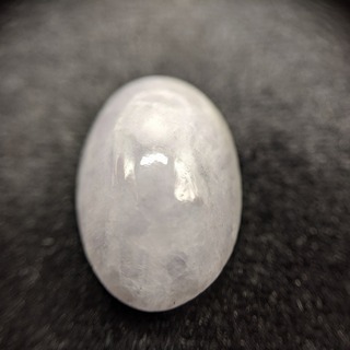 【鑑別付】天然 グレー 翡翠 9.557ct ミャンマー産 カボションカット ジェダイト ジェイド ルース 裸石 原石 ひすい ルースケース付 VI-7の画像