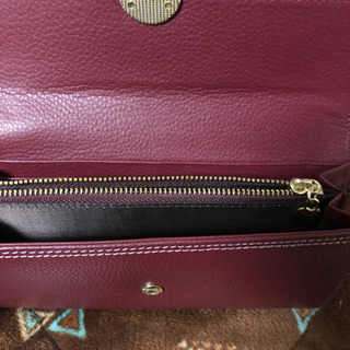 レディース用財布!!  深紅色の画像