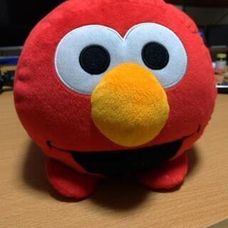 エルモ・クッキーモンスター　クッションの画像