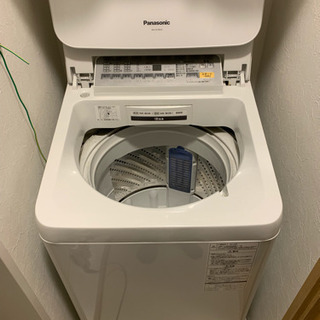 使用3年以内 Panasonic NA-FA70H3-W 全自動洗濯機 7.0kg 即効泡洗浄 エコナビ ホワイトの画像