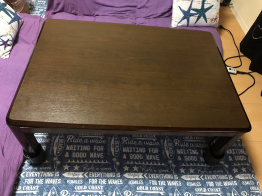 中古　こたつテーブル