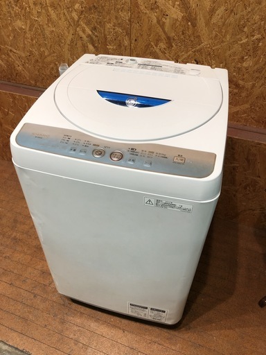 SHARP ES-GE55L 5.5kg 全自動洗濯機 2012年 分解洗浄済