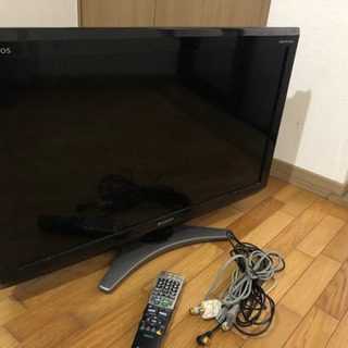32インチテレビ、先着順で差し上げます。