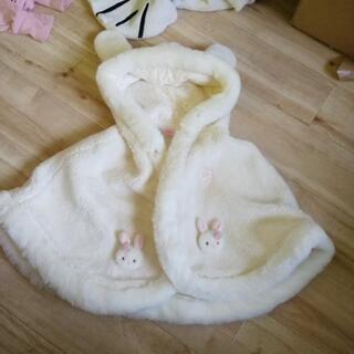メゾピアノ　うさぎポンチョ