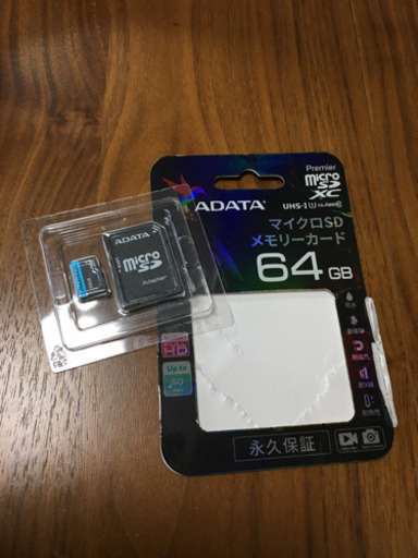 ADATA マイクロSD メモリーカード 64