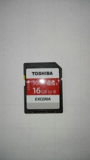 TOSHIBA -SD カ―ド16GB
