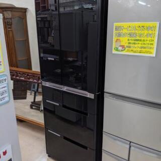 2011年製 HITACHI 日立 6ドア ノンフロン 冷蔵庫 冷凍冷蔵庫 565L R-B5700 インテリジェント真空保存 真空チルドi