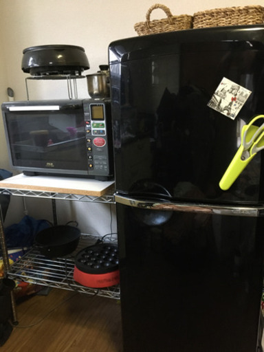 レンジレンジ　棚　冷蔵庫一人暮らしセット