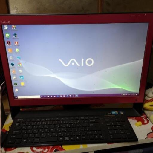 VAIOピンクのパソコン