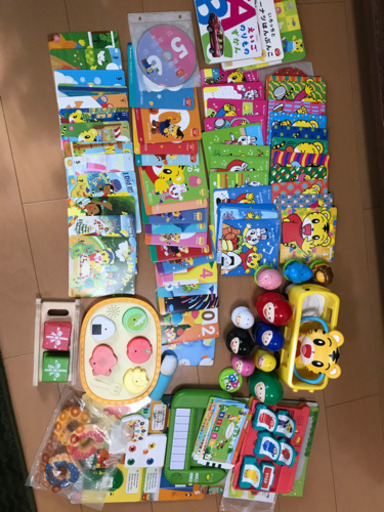 【商談中】こどもチャレンジセット　しまじろう、アンパンマンDVD