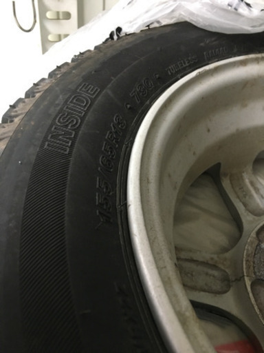 【お値下げ】ブリジストン ブリザック VRX2 155/65R13 4本 2017年製