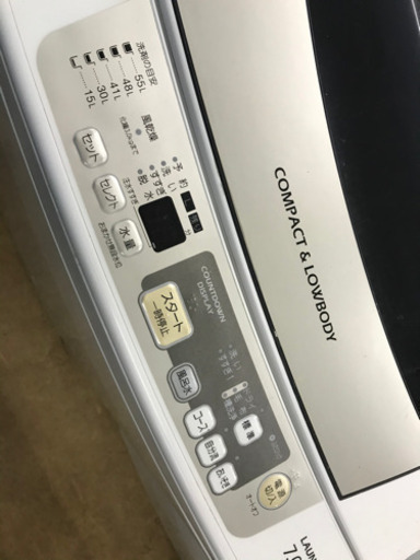 【ＳＡＬＥ】7キロ洗濯機　ＡＱＵＡ　中古　リサイクルショップ宮崎屋19.11.18