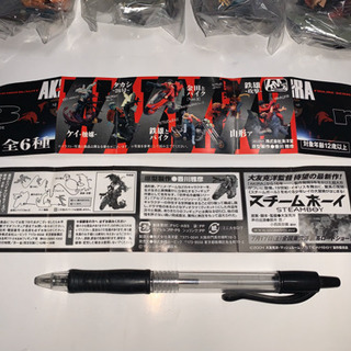 AKIRAアキラ、ガチャボンフィギュア全6種セットの画像