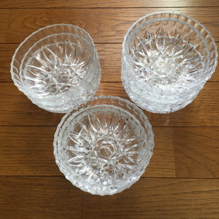 昭和レトロ  ガラス小鉢　Asahiノベルティ　10枚セット