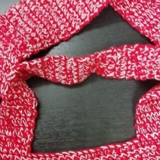 手編みバックの画像